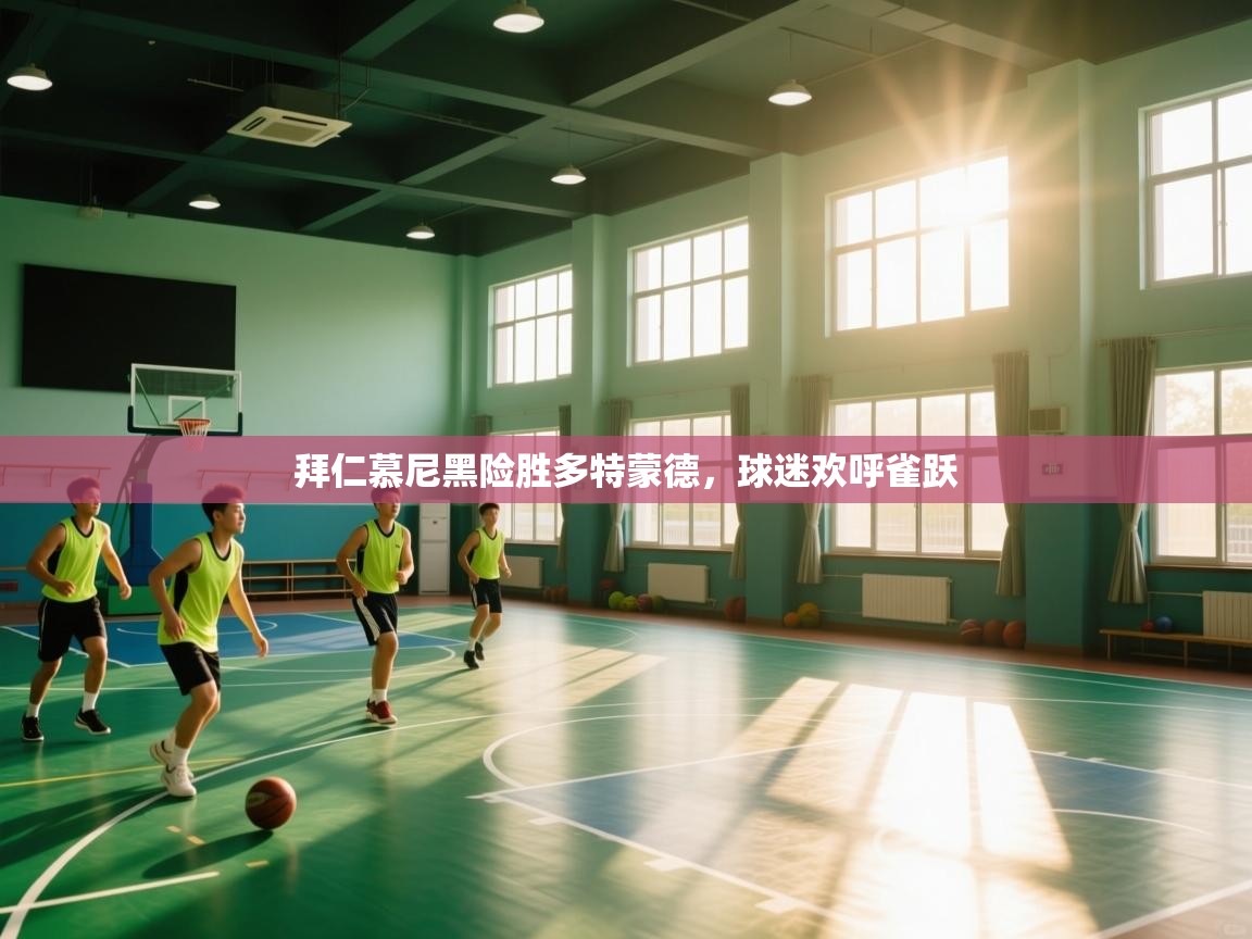 拜仁慕尼黑险胜多特蒙德,球迷欢呼雀跃 第2张