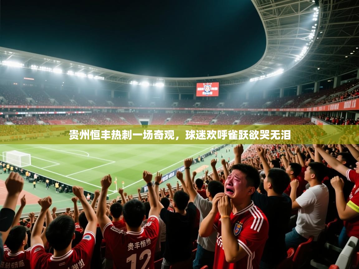 贵州恒丰热刺一场奇观，球迷欢呼雀跃欲哭无泪  第2张
